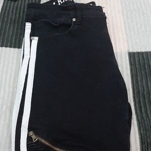 Black and white Jean.